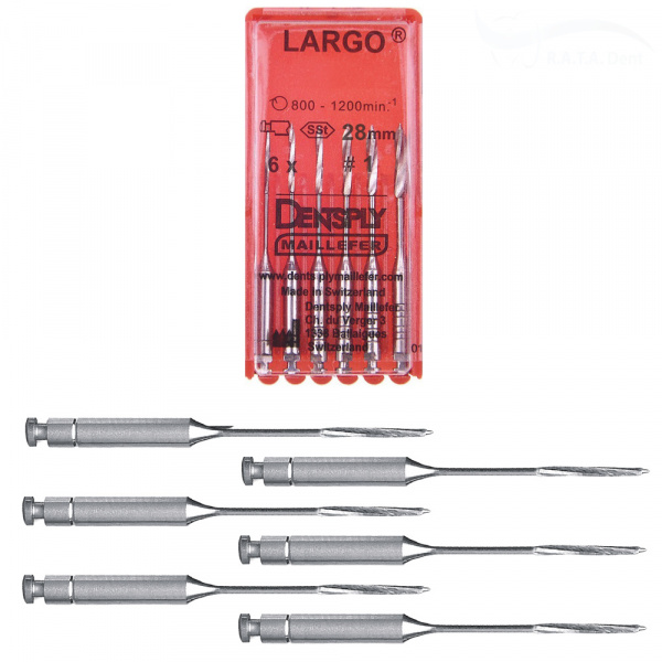 Largo Peeso Reamer 28мм №1-6 Maillefer