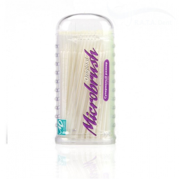 Аппликаторы Microbrush 1 мм (100шт)