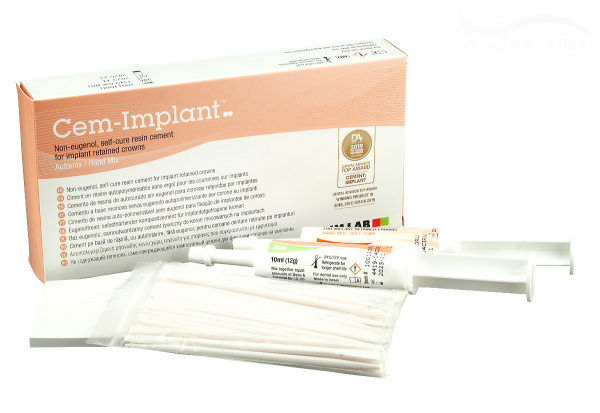 Cem Implant Hand Mix цемент для фиксации (10мл+10мл )