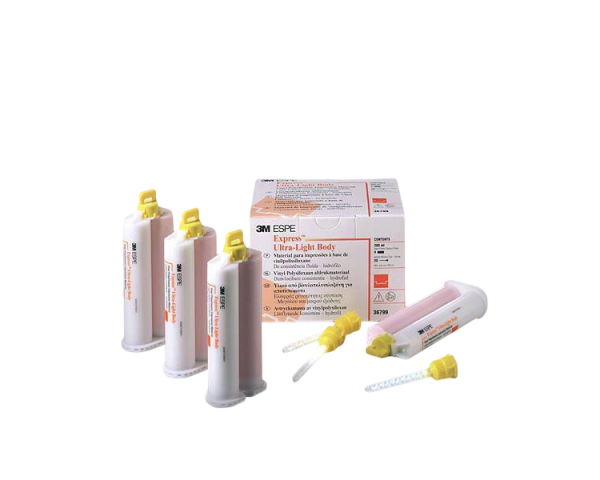 Express Ultra-Light Body (4x 50мл+10 насадок)  Корригирующая а-силиконовая масса
