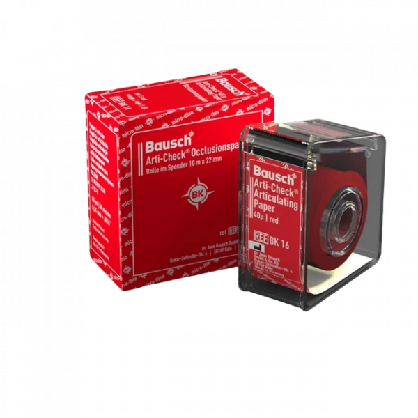 Bausch бумага BK16 ролик (красный),22мм 10м,40мкм.