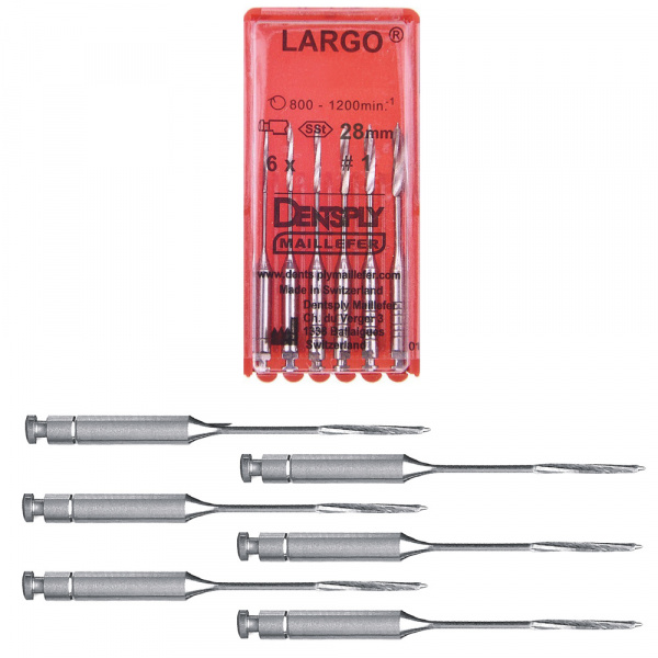 Largo Peeso Reamer 28мм №1-6 Maillefer