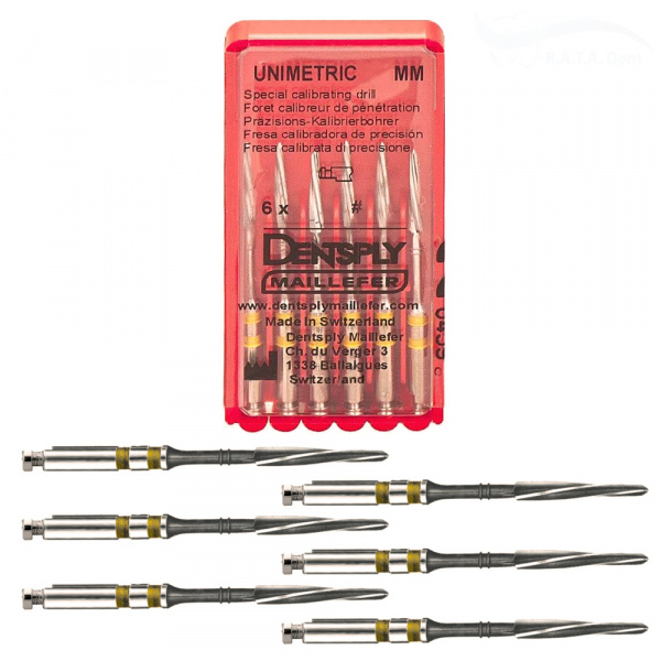 Развертка калибрационная №208,уп. 6шт Maiffefer