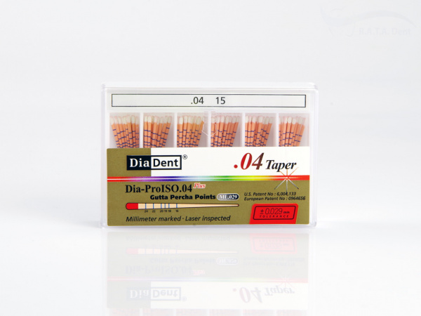 Абсорберы конусные DiaDent 0.4 №15 ММPP.04 (60шт)