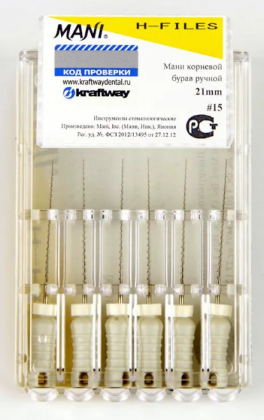 H-FILE Mani 21мм №15