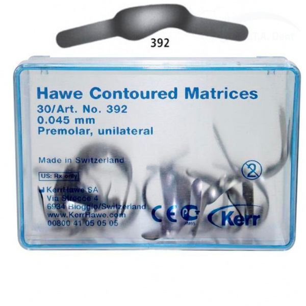 Матрицы Kerr №392 Премоляры односторонние