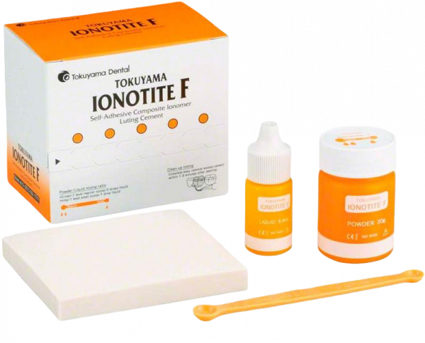 Ionotite F стеклоиономерный цемент(20гр.+6,4мл)