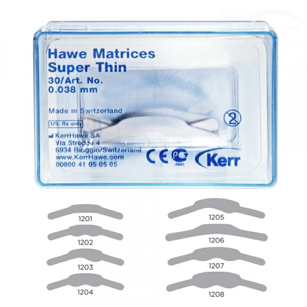 Матрицы Super Thin Kerr № 1202 (30 шт)