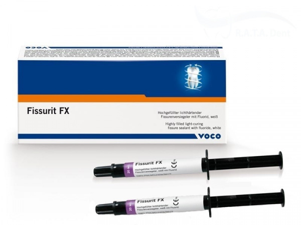 Fissurit FX (Фиссурит ФХ)-светоотв.герметик (2 шприцa по 2,5 г)