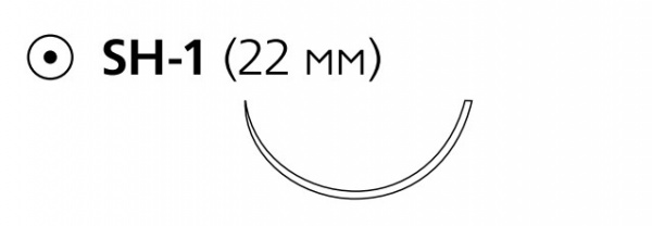 Prolene Пролен 3 0 (75см,колющие,22мм)12шт