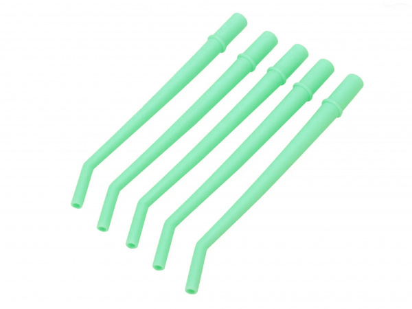 Наконечник для пылесоса хирургический 6 мм зеленый 1 4 (25 шт)