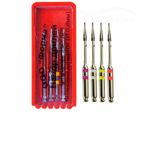 Развертка калибрационная ассорти (08, 4шт )