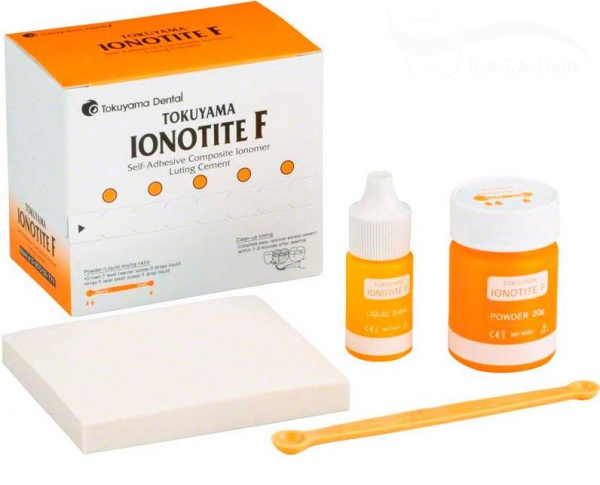 Ionotite F стеклоиономерный цемент(20гр.+6,4мл)