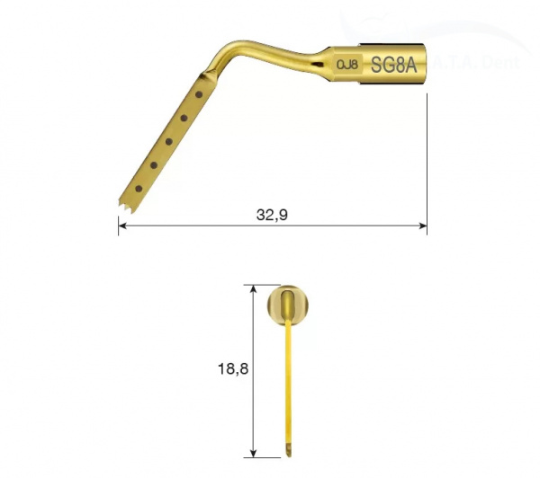 Насадка к скалерам Varios № SG8A
