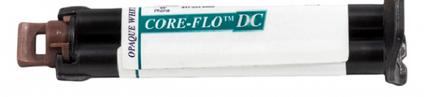 Core-Flo DC - сдвоенный шприц 8г, цвет Opa White