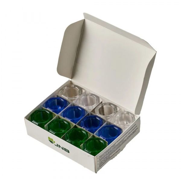 Стеклянные тигельки JNB синий 1шт.