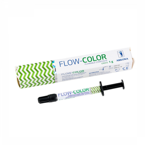 flow color зеленый