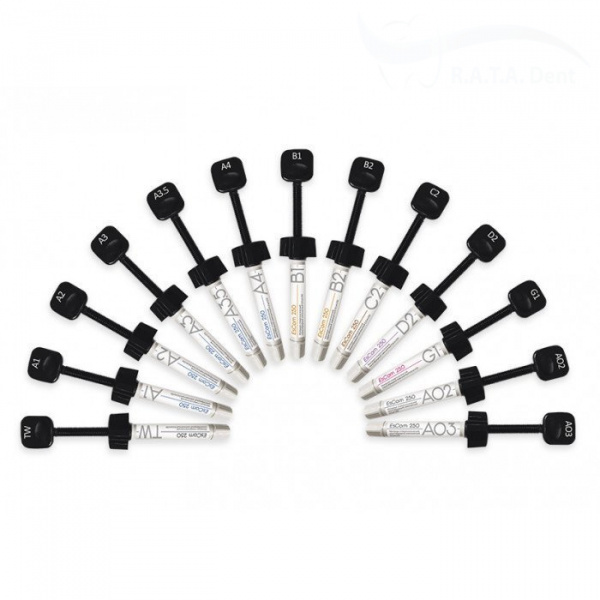 EsCom 250 цвет А1 наногибридный композит (1шпр.x4г