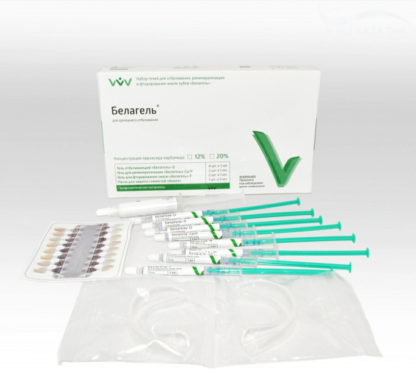 Белагель набор 12% д домаш.отбел