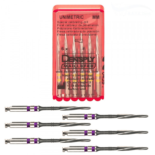 Развертка калибрационная №008,уп. 6шт Maiffefer